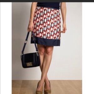 Banana Republic silk skirt sz00p